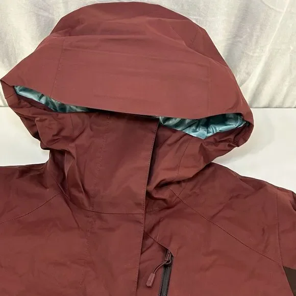 Mountain Hardwear Women's XS Barnsie Winter Ski Snow Jacket NEW Maroon MRSP $285 - Picture 13 of 16